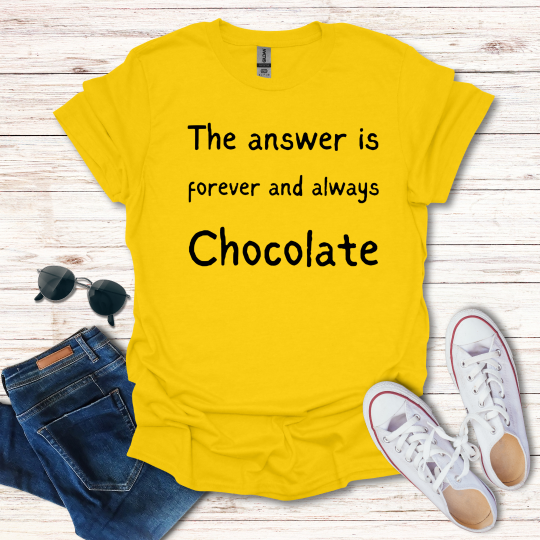 The Answer Is Chocolate Simple