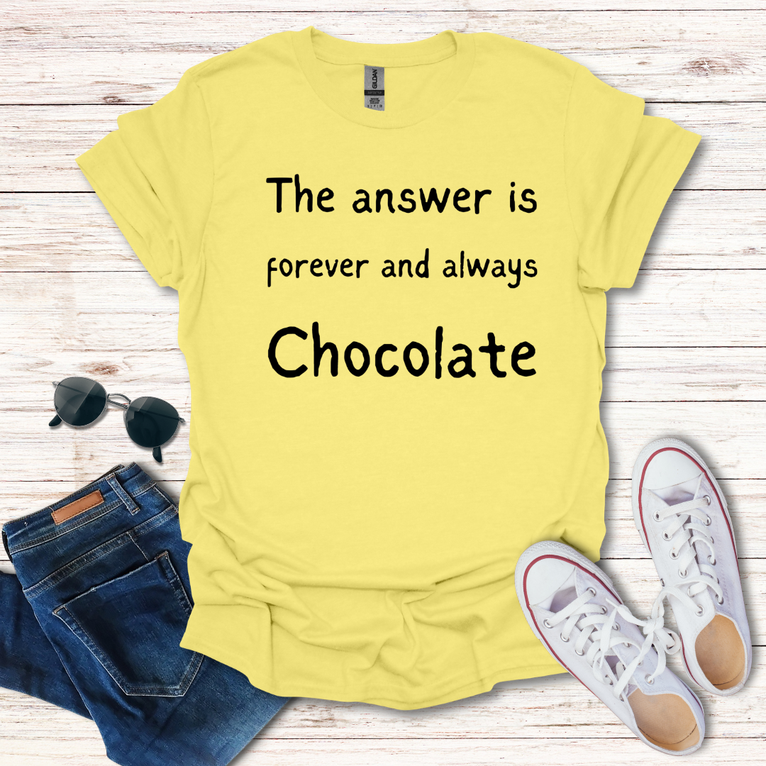 The Answer Is Chocolate Simple