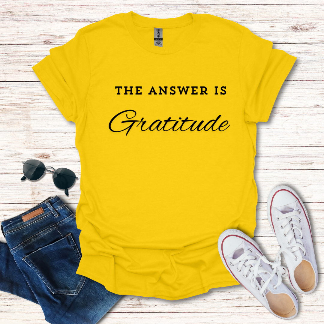 The Answer Is Gratitude