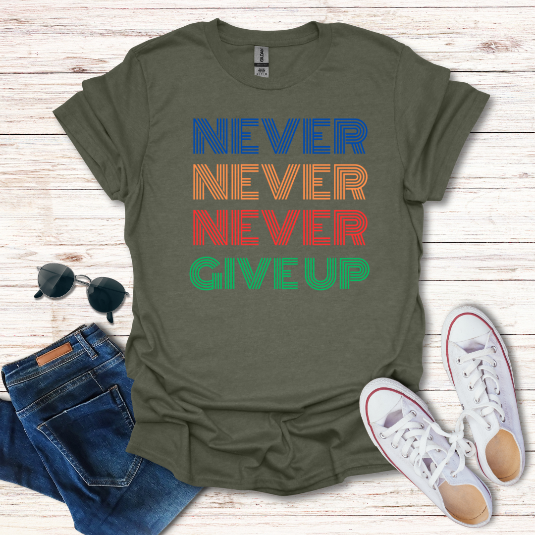 Never Never Never Give Up