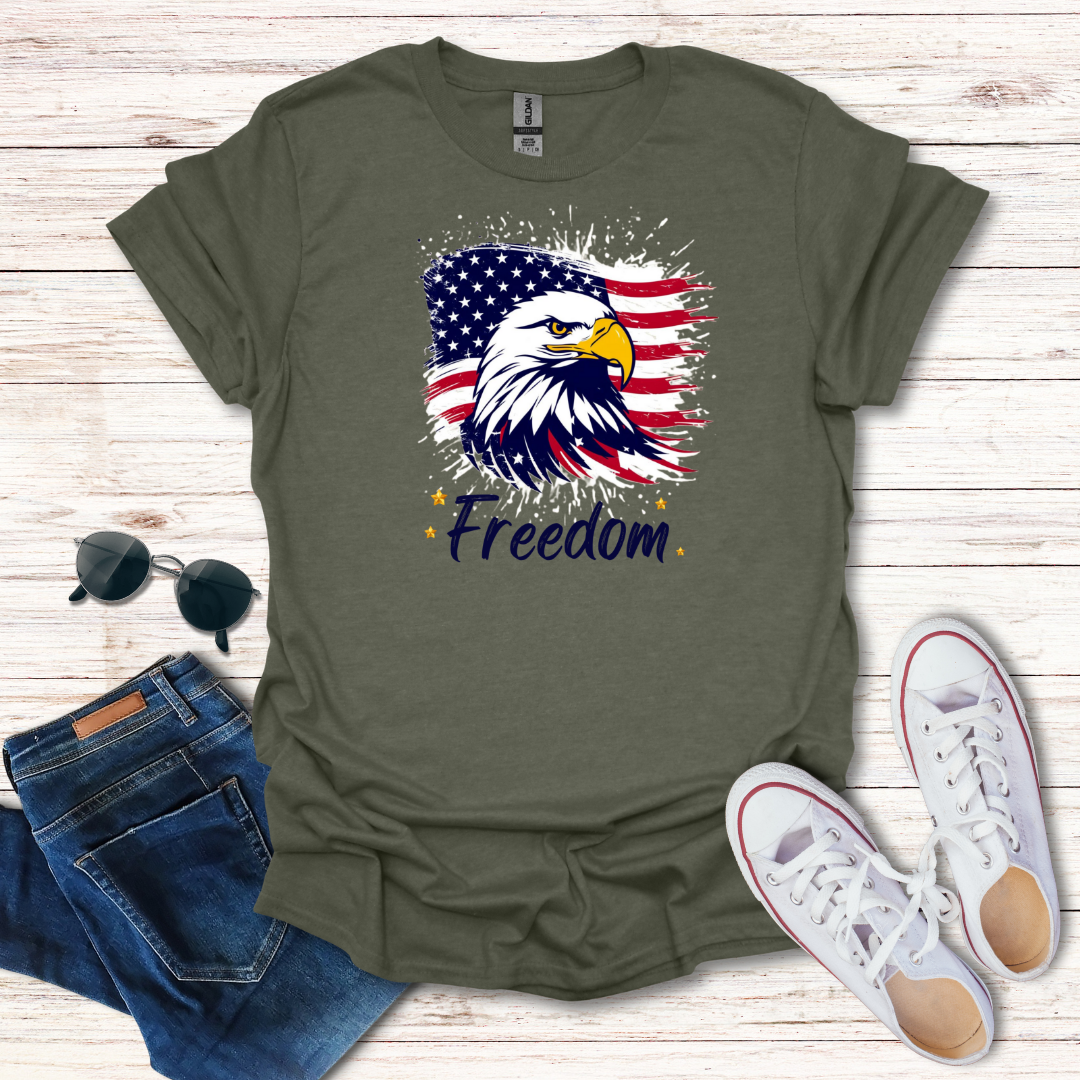 Freedom Flag Eagle