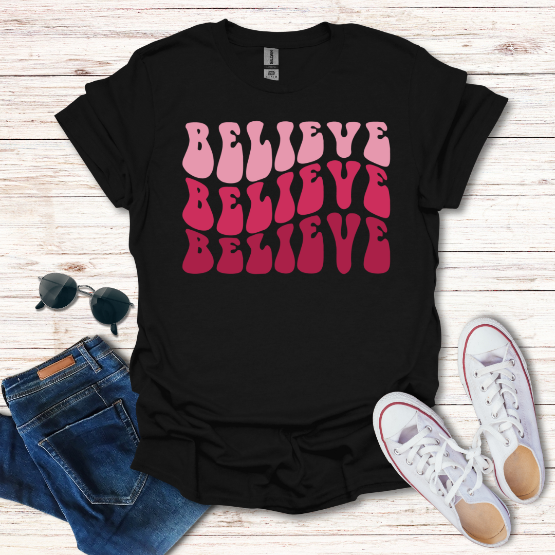 Believe 3 Pink