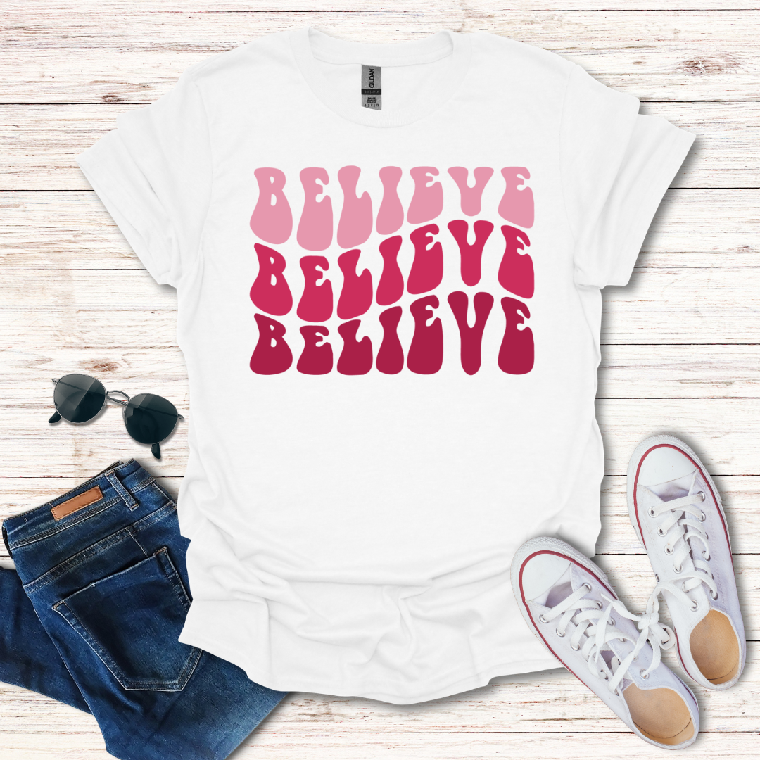 Believe 3 Pink
