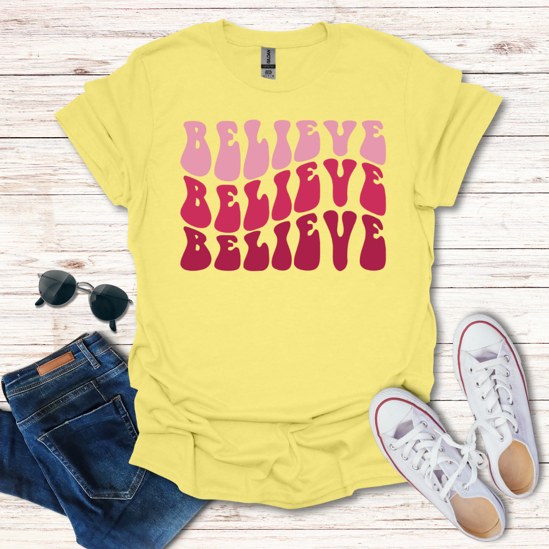 Believe 3 Pink
