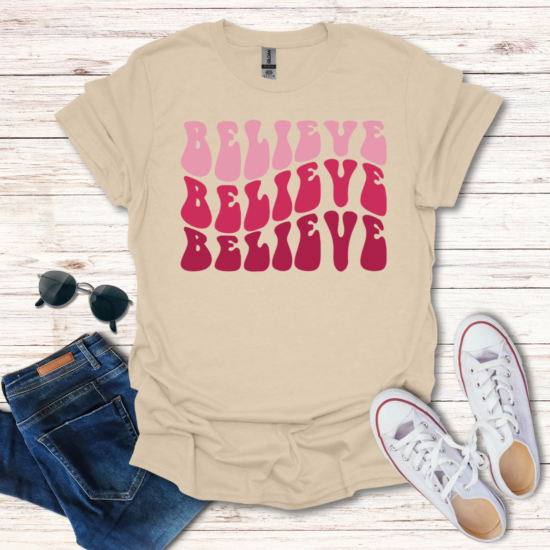 Believe 3 Pink