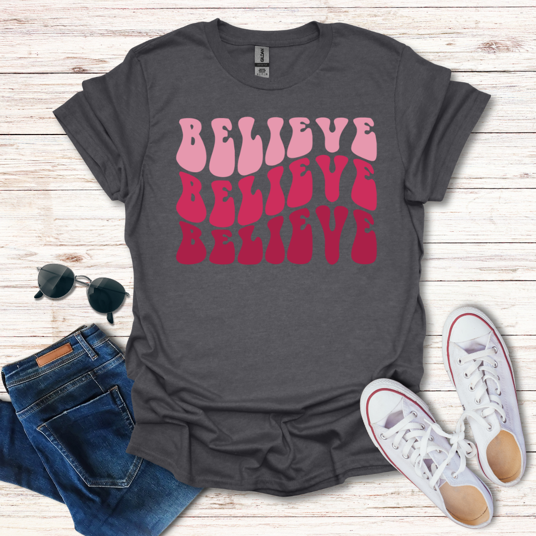 Believe 3 Pink