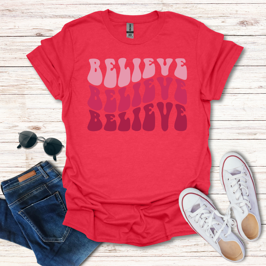 Believe 3 Pink