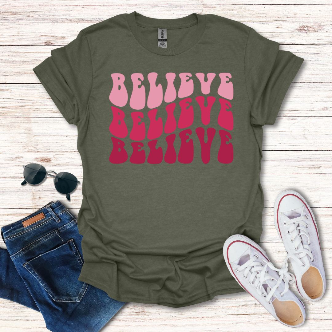 Believe 3 Pink
