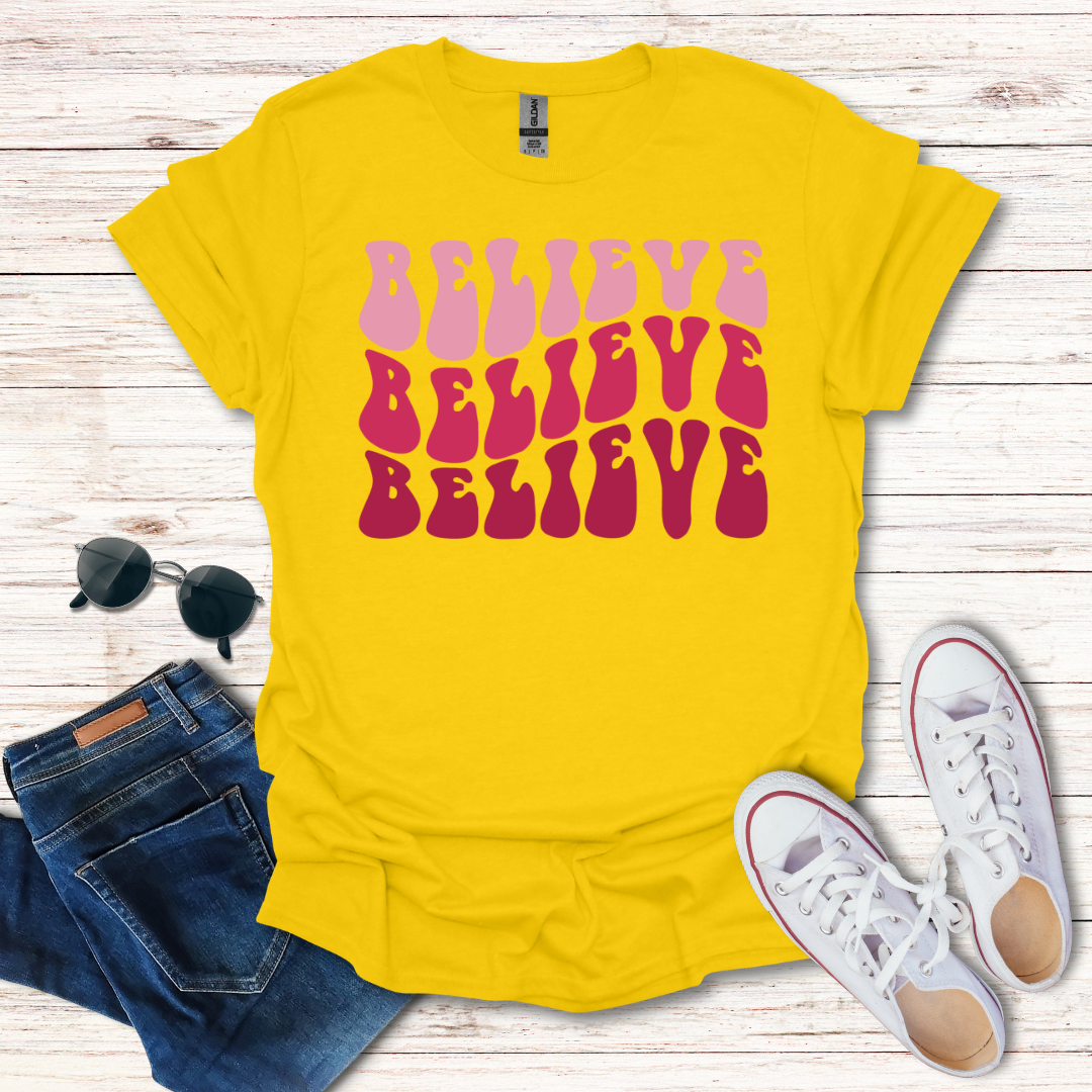 Believe 3 Pink