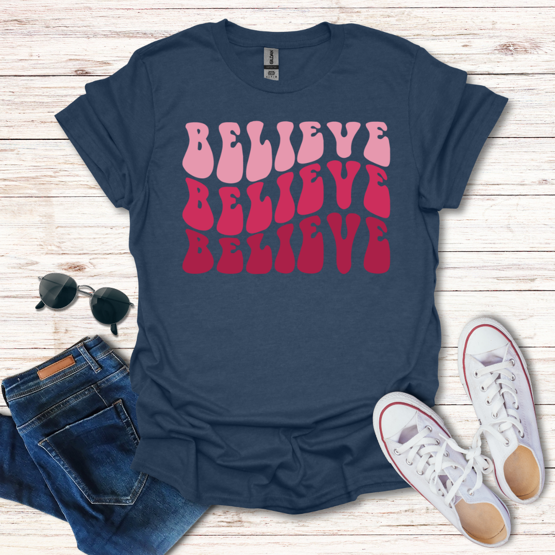 Believe 3 Pink
