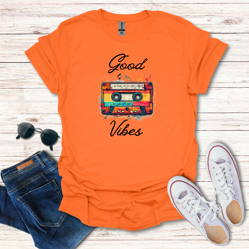 Good Vibes Retro Cassette
