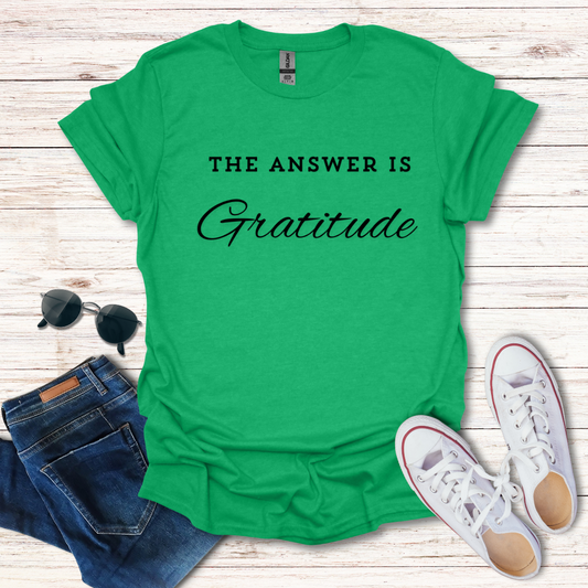 The Answer Is Gratitude