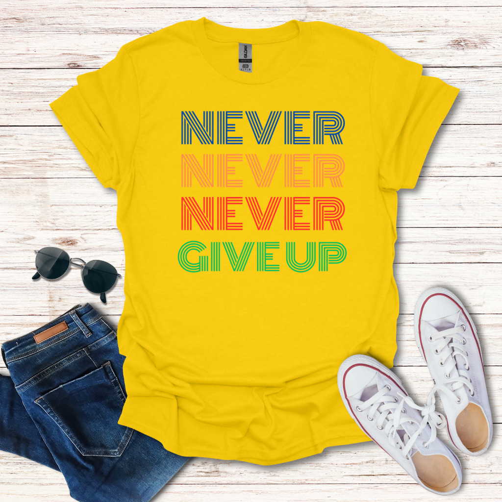 Never Never Never Give Up