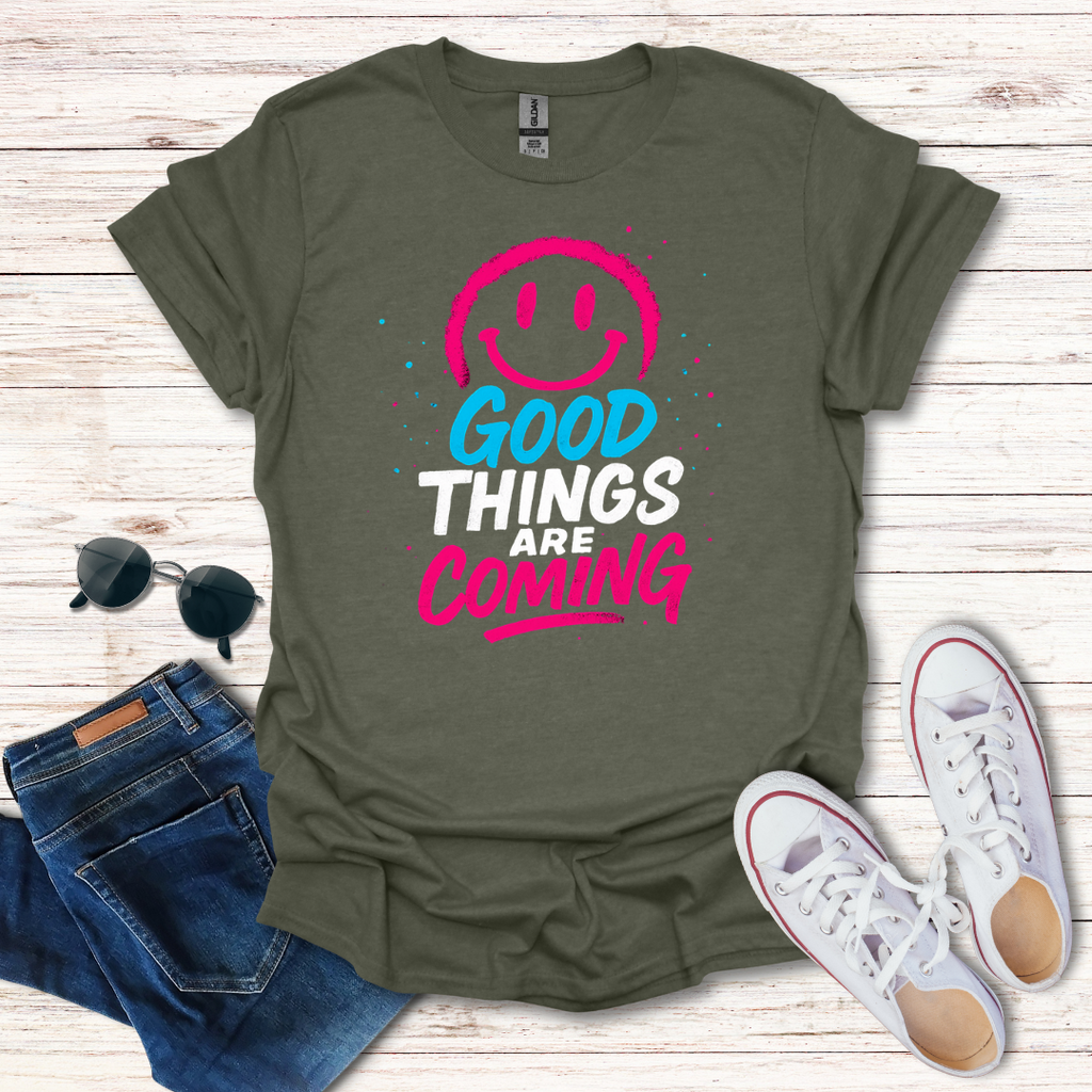 Good Things Are Coming Smiley Face