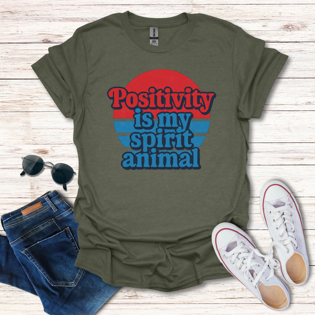 Positivity Is My Spirit Animal R/B