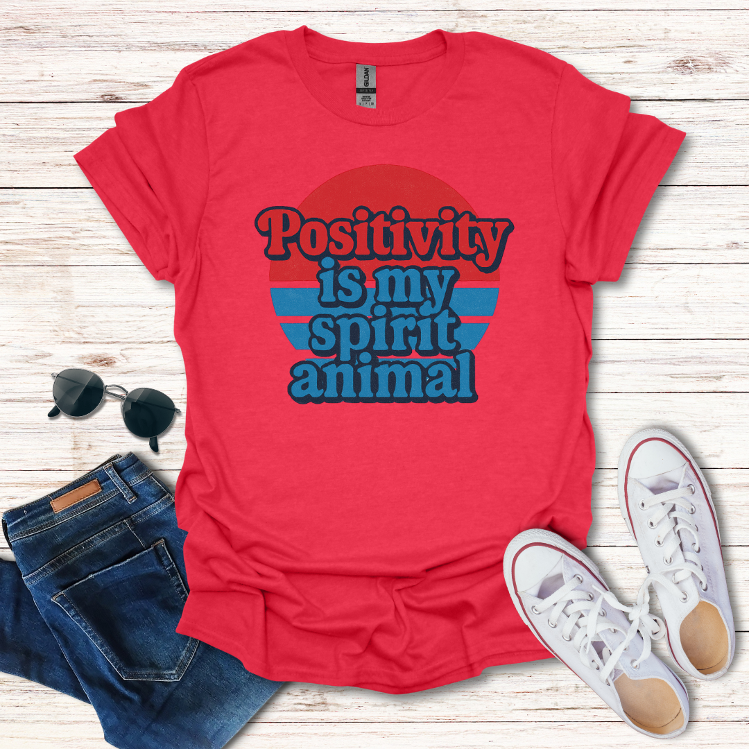 Positivity Is My Spirit Animal R/B