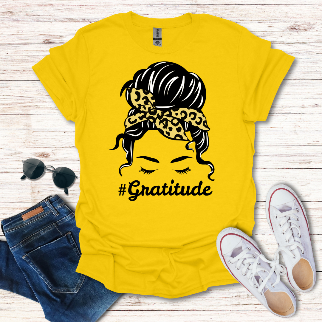 Gratitude Messy Bun
