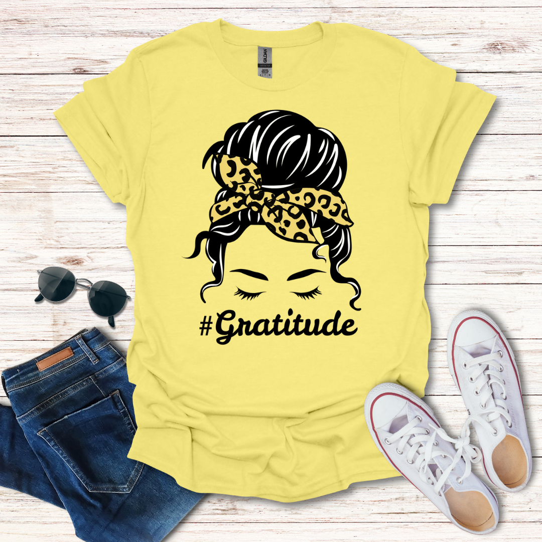 Gratitude Messy Bun
