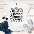 Vague Is Second