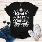 Vague Is Second