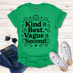 Vague Is Second