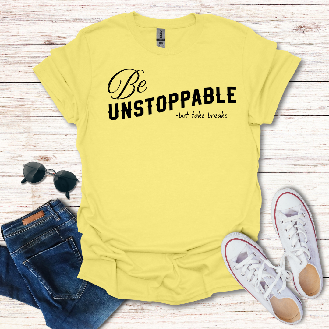Be Unstoppable Line Art