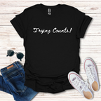 Trying Counts text