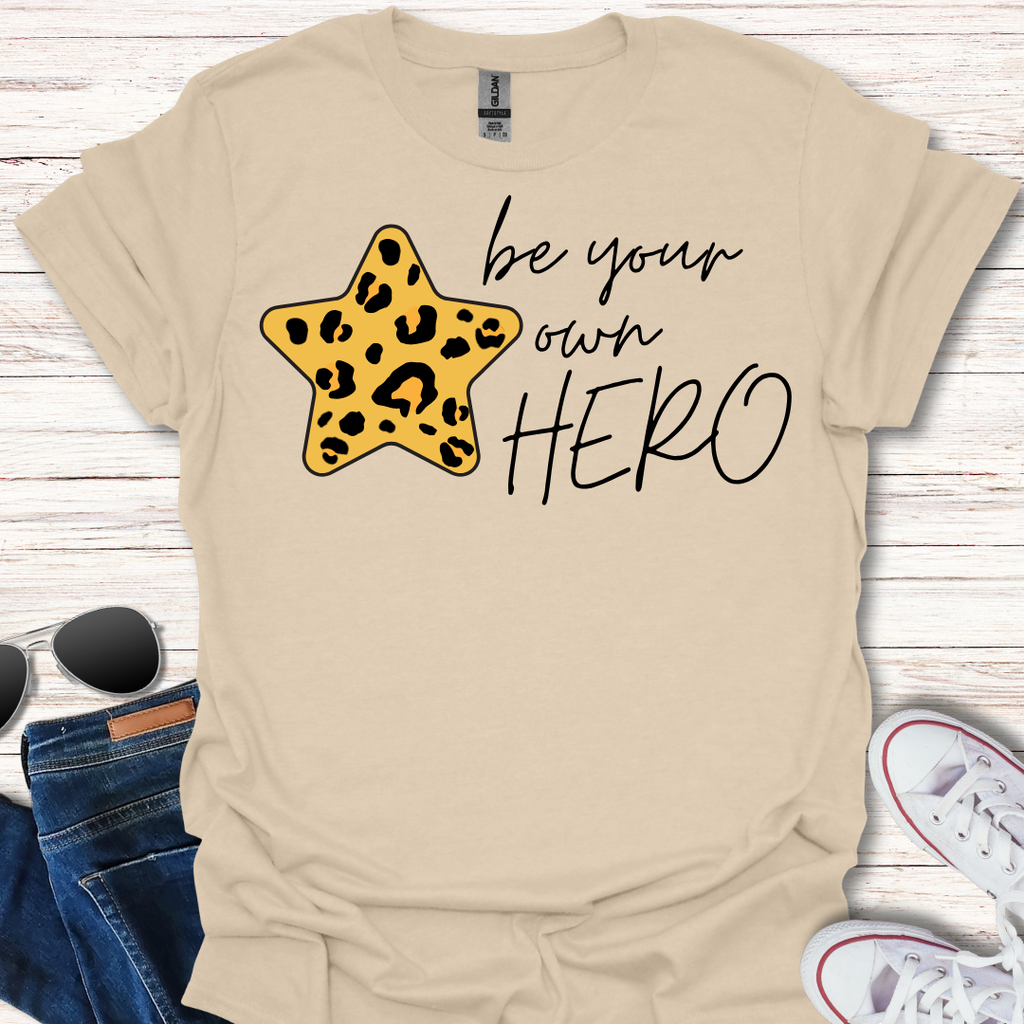 Be Your Own Hero animal print