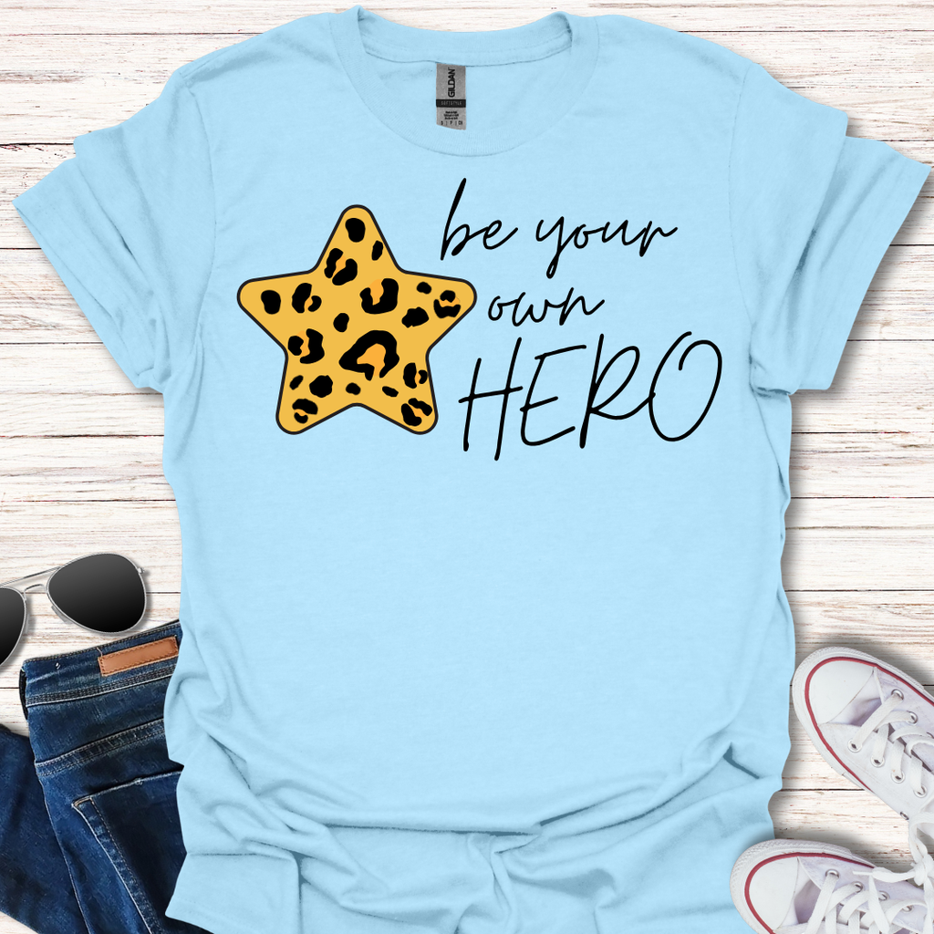 Be Your Own Hero animal print