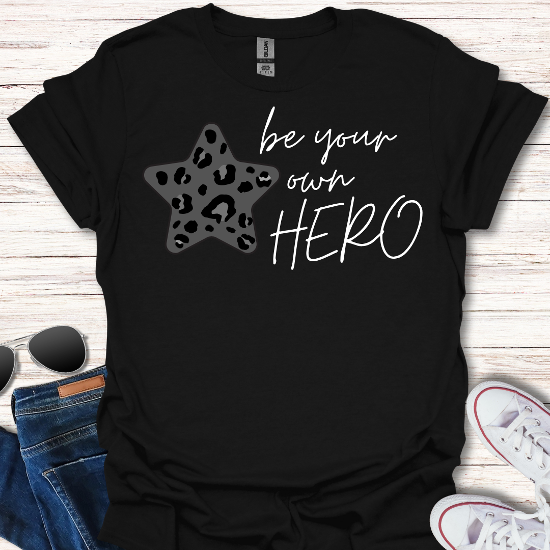 Be Your Own Hero animal print