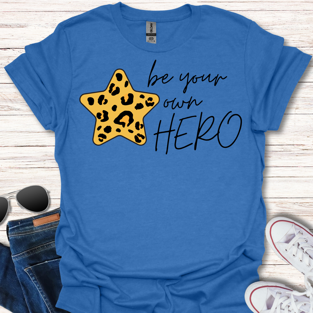 Be Your Own Hero animal print