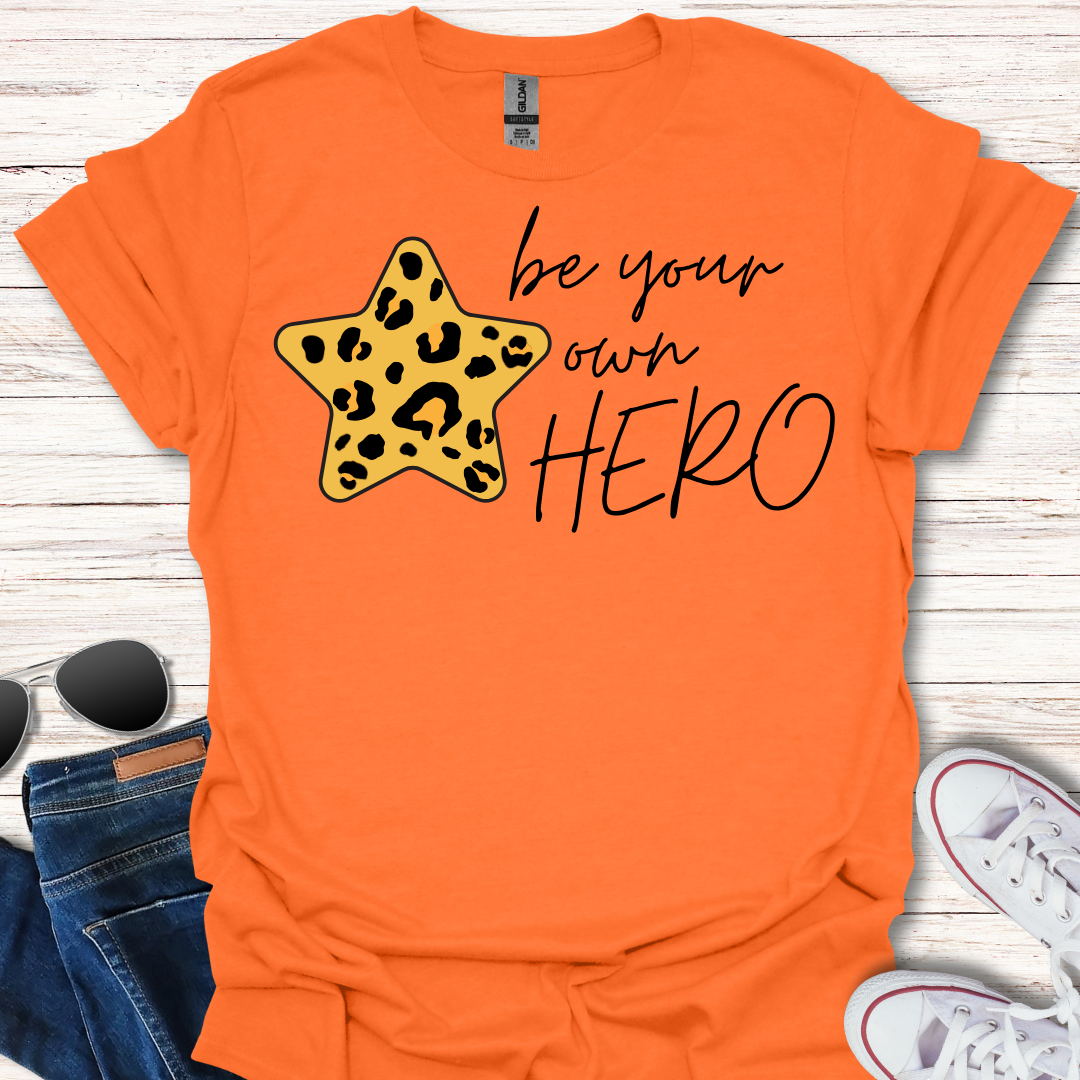 Be Your Own Hero animal print