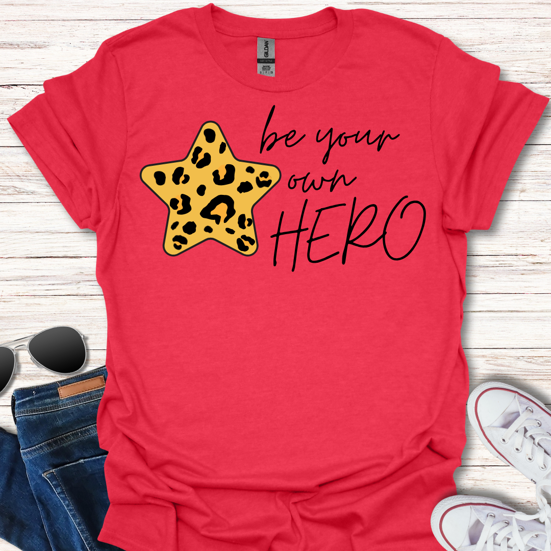 Be Your Own Hero animal print