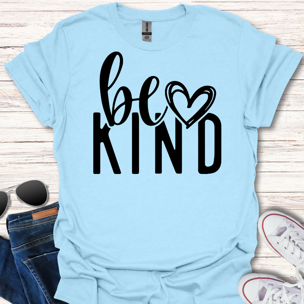 Be Kind curvy heart