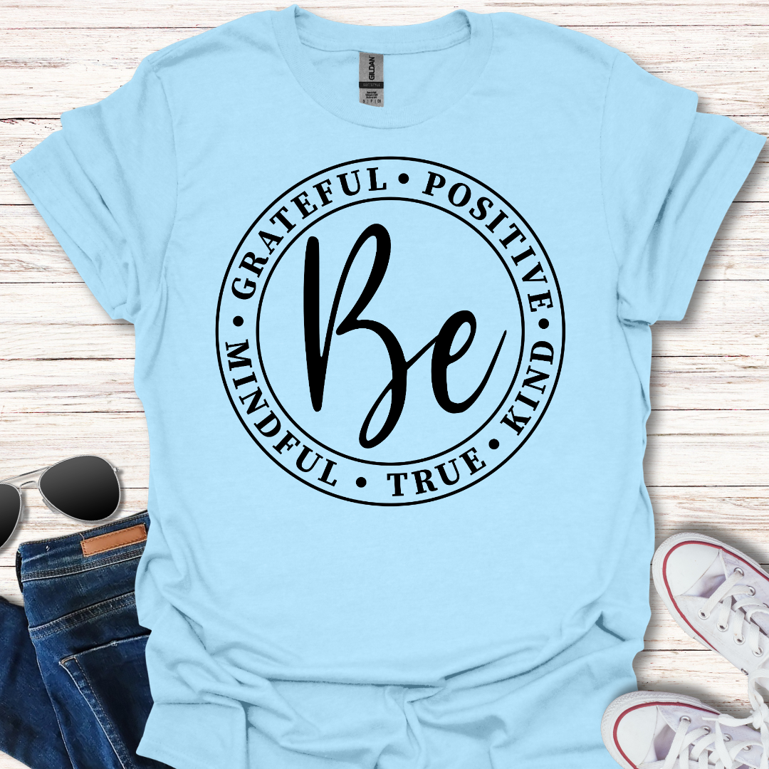 Be Grateful Kind Positive Circle