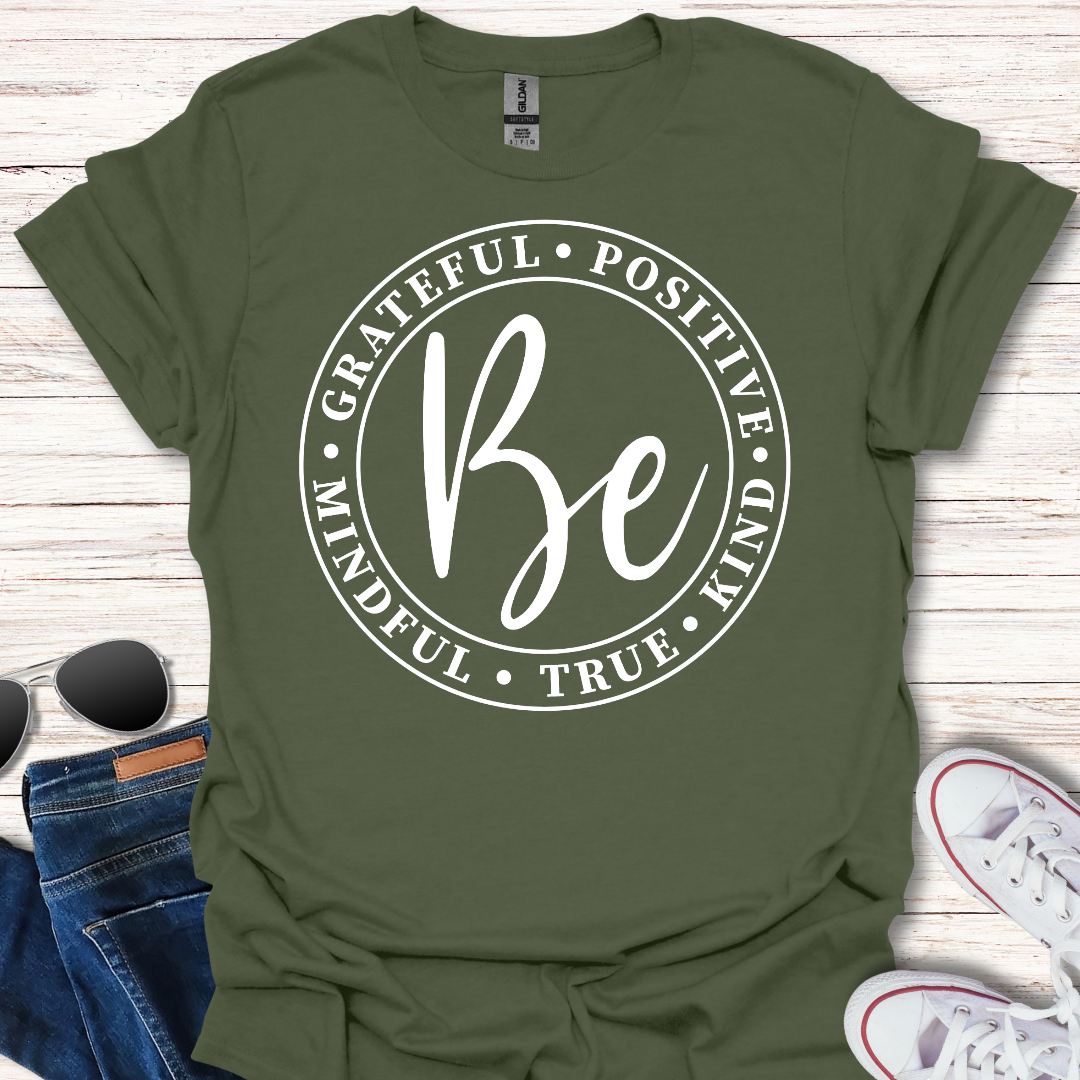 Be Grateful Kind Positive Circle