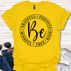 Be Grateful Kind Positive Circle
