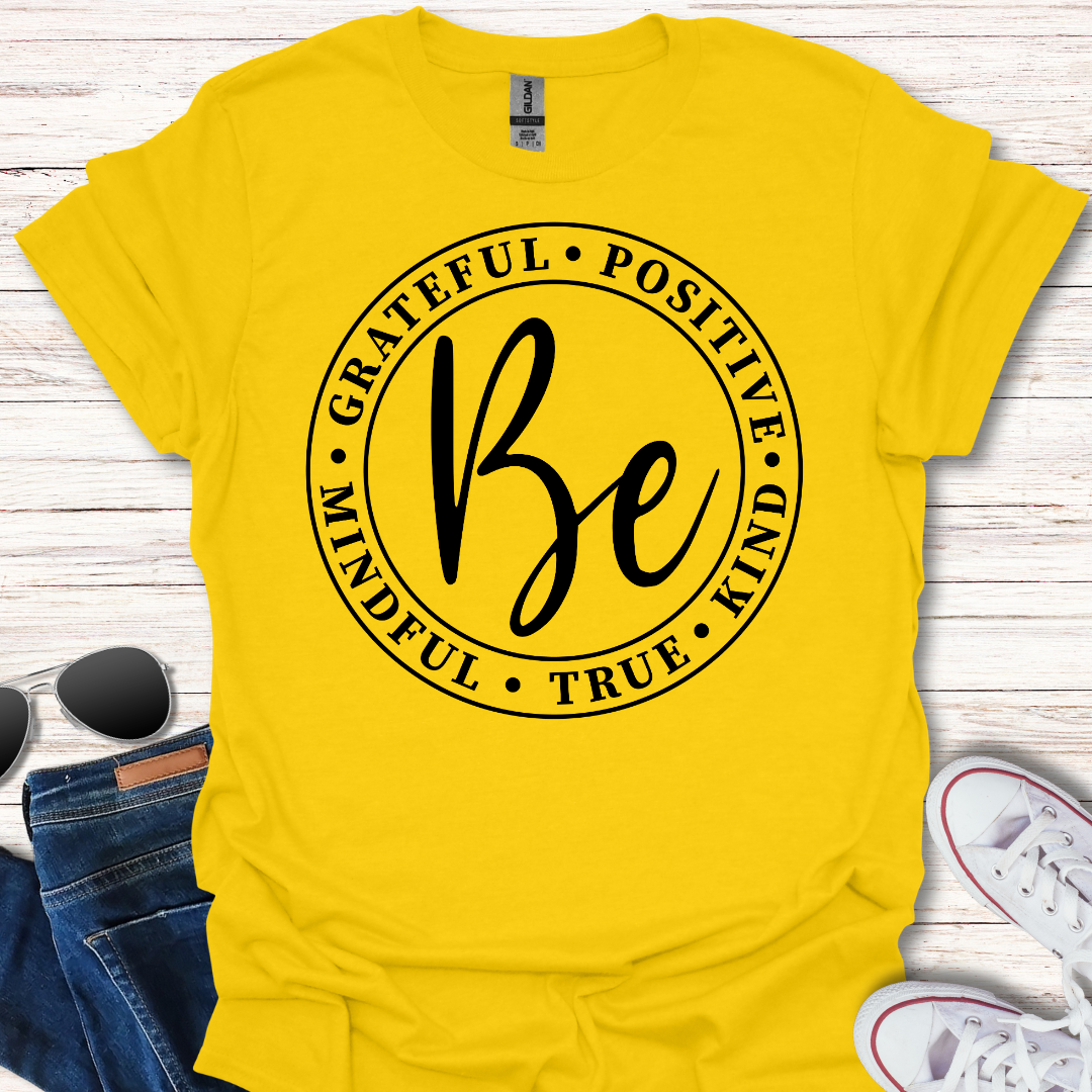 Be Grateful Kind Positive Circle