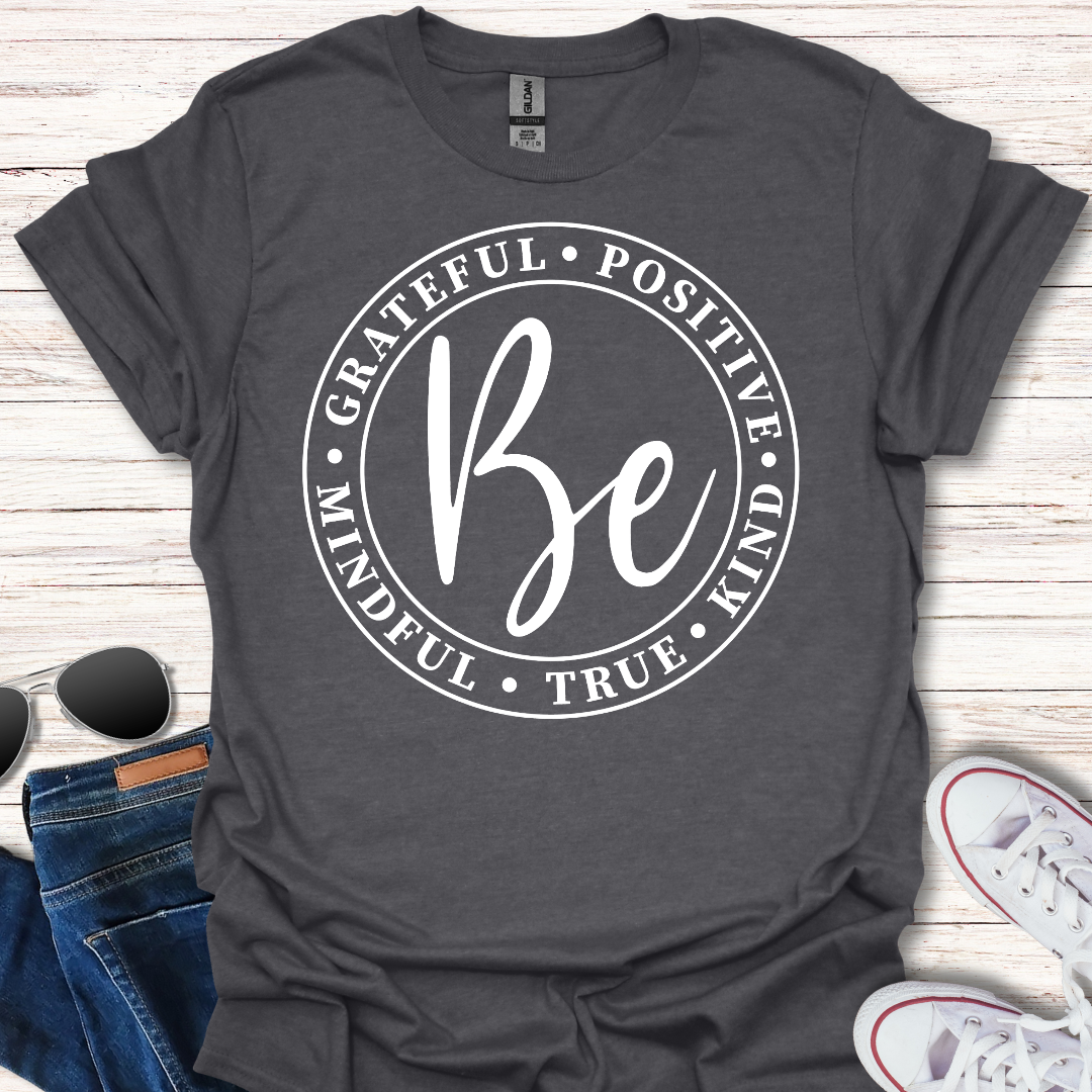 Be Grateful Kind Positive Circle