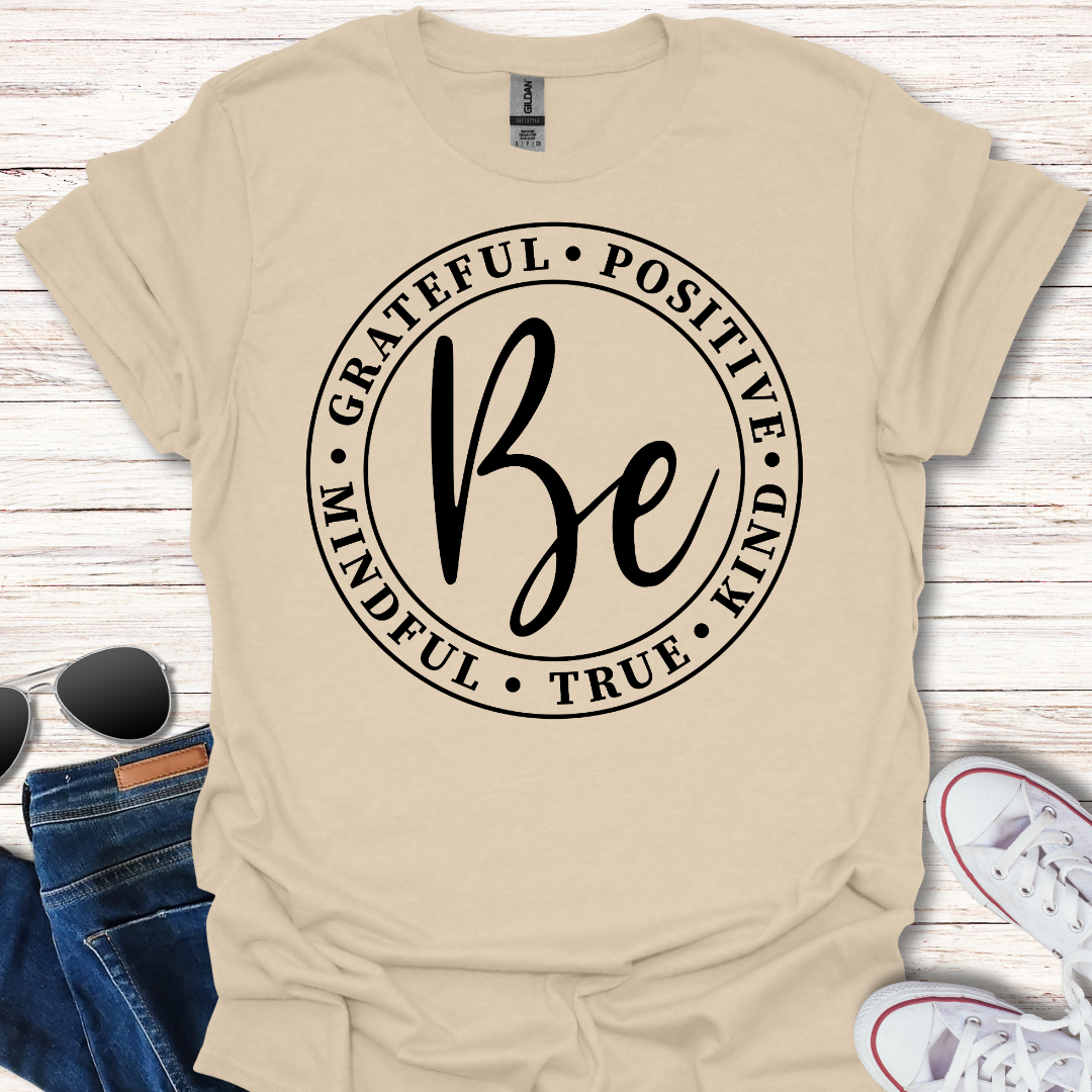 Be Grateful Kind Positive Circle