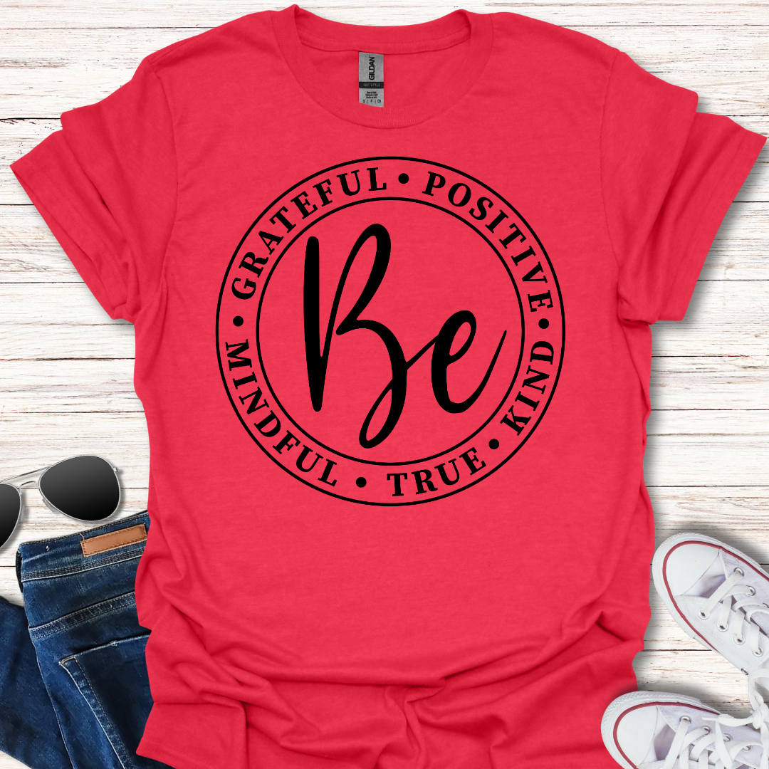 Be Grateful Kind Positive Circle
