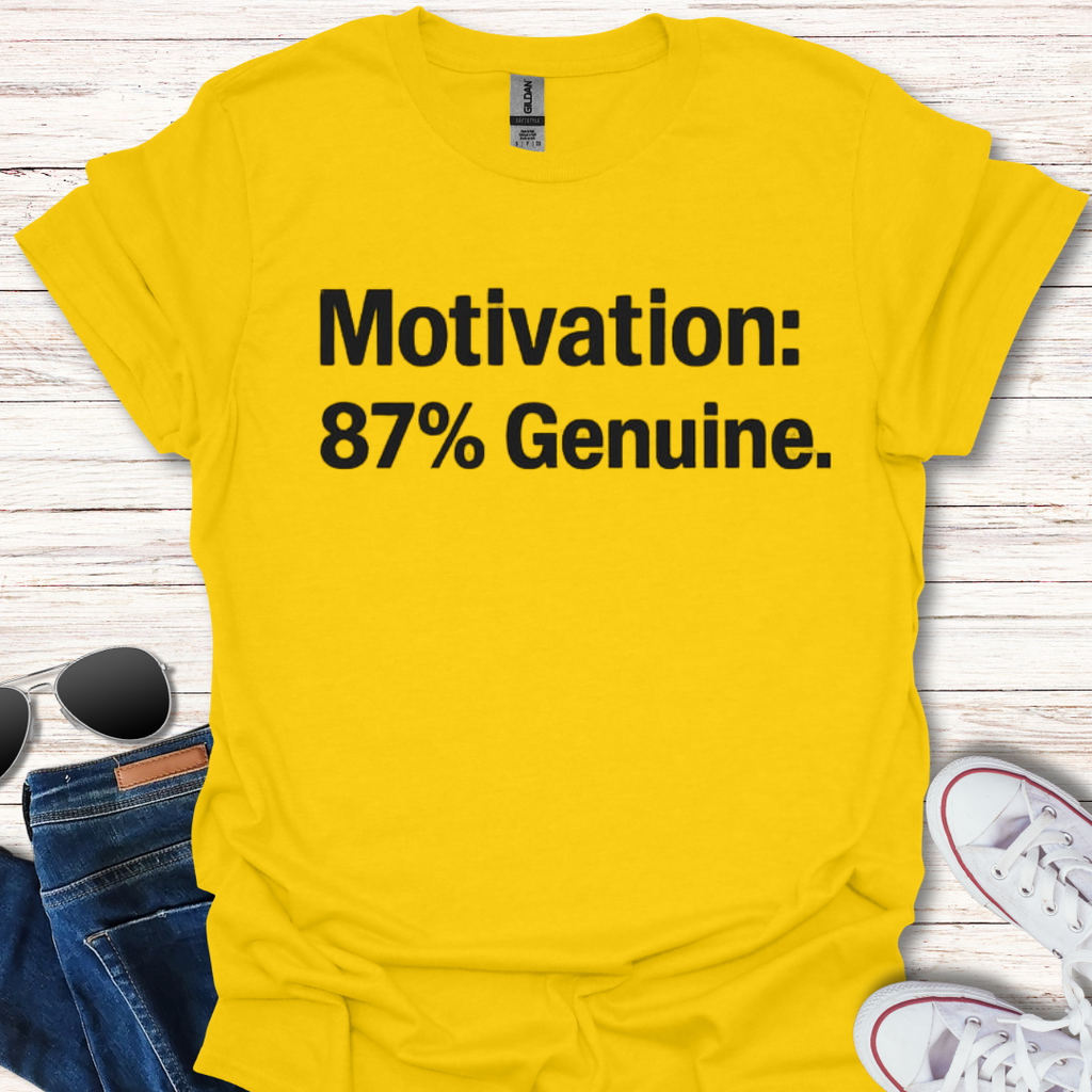 Motivation: 87% Genuine.