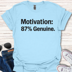 Motivation: 87% Genuine.