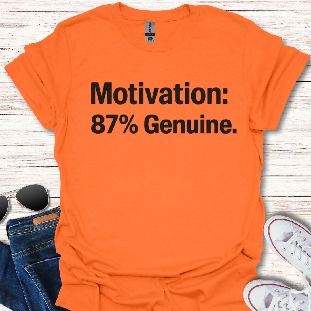 Motivation: 87% Genuine.