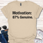 Motivation: 87% Genuine.