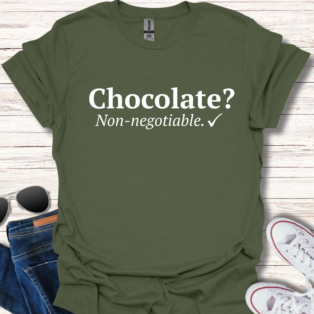 Chocolate? Non-negotiable.