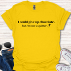 Give Up Chocolate Bar