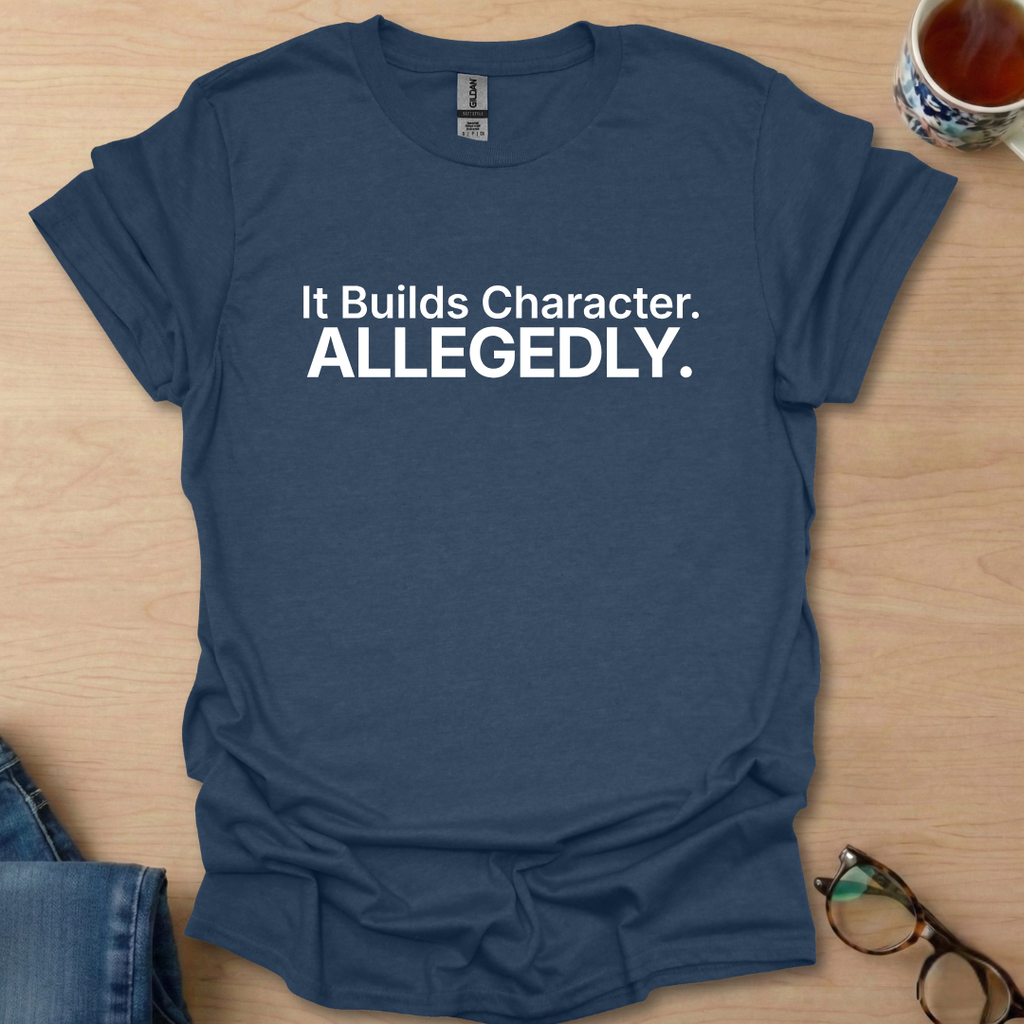 It Builds Character, Allegedly.