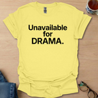 Unavailable For DRAMA.