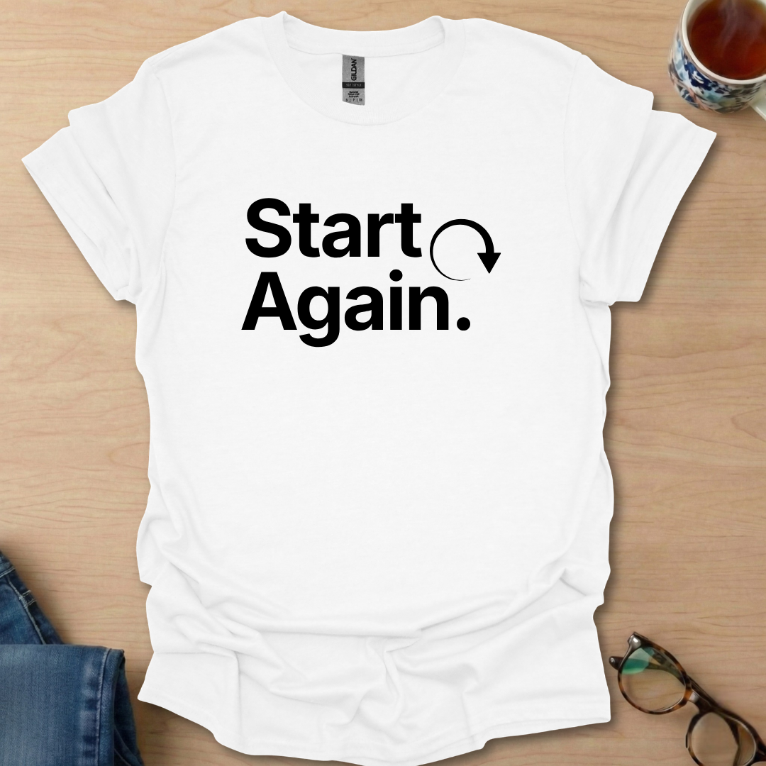 Start Again.